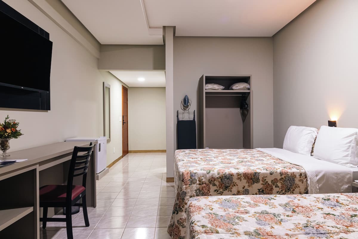 1 habitación y ropa de cama hipoalergénica