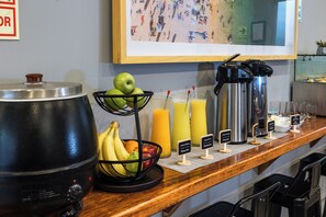 Gratis frukostbuffé varje dag 