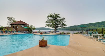 Steps to Shore: Scenic Big Boulder Lake Condo!