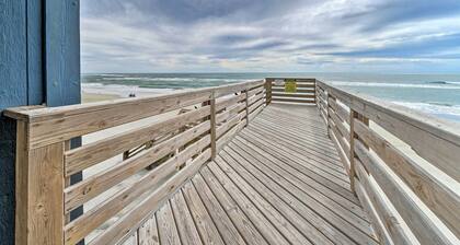 Chic Oceanfront North Topsail Beach Condo w/ Deck