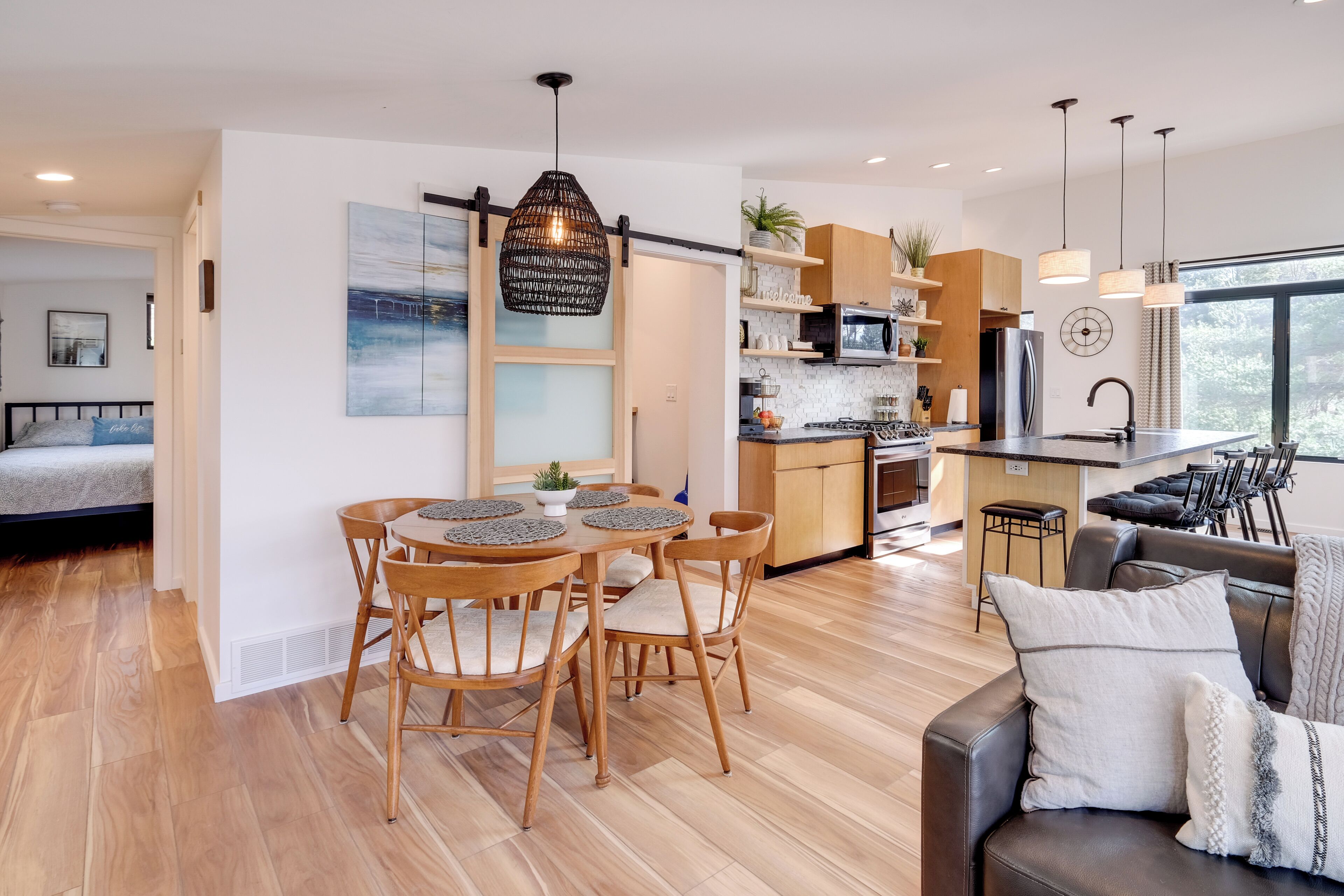 Clam Lake Vacation Rental w/ Dock & Deck!