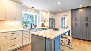 Private kitchen - Charming Charlevoix Home on Lake Michigan! (Charlevoix)