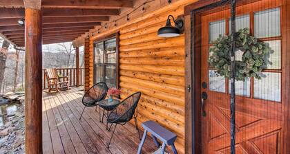 Enchanting Forested Cabin w/ Fire Pit & Grill