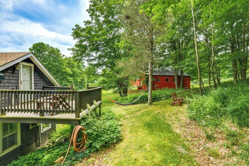 Cozy Catskills Vacation Rental With Deck!