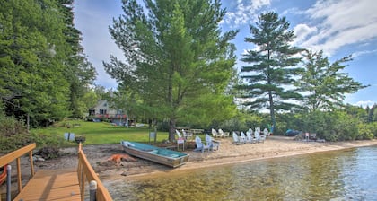 Family Cabin w/ Beach Access on Panther Pond