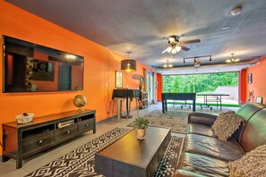 House (4 Bedrooms) | Interior - Home w/ Deck & Game Room - 8 Mi to Asheville (Fairview)