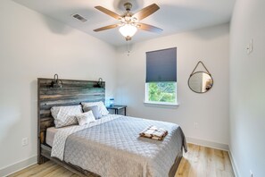 Interior - Modern Waveland Home w/ Deck - Walk to the Beach! (Waveland)