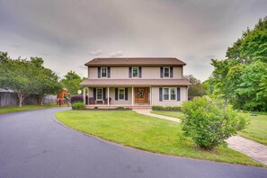 House (4 Bedrooms) | Interior - Dock & Kayaks: Lakefront Roanoke Rapids Home (Roanoke Rapids)