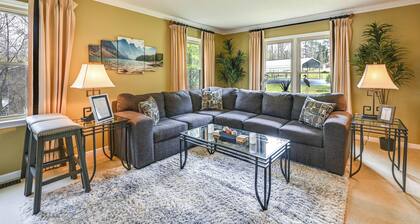 Dock & Kayaks: Lakefront Roanoke Rapids Home