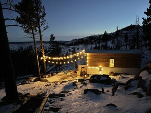 Interior - 14 Mi to Ski Apache: Mountaintop Cabin w/ View (Alto)