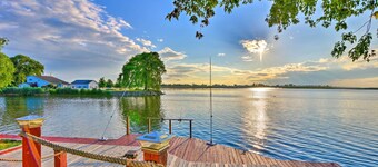Waterfront Saginaw Bay Retreat w/ Grill & Yard!