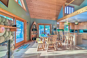 Interior - Waterfront Saginaw Bay Retreat w/ Grill & Yard! (Fairgrove)