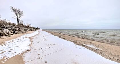 5 Mi to Point Beach State Forest: Home w/ Fire Pit