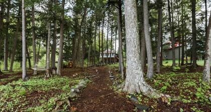 Waterfront Sebec Lake Home w/ Yard + Fire Pit