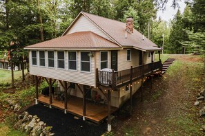 House (3 Bedrooms) | Front of property - Waterfront Sebec Lake Home w/ Yard + Fire Pit (Dover-Foxcroft)