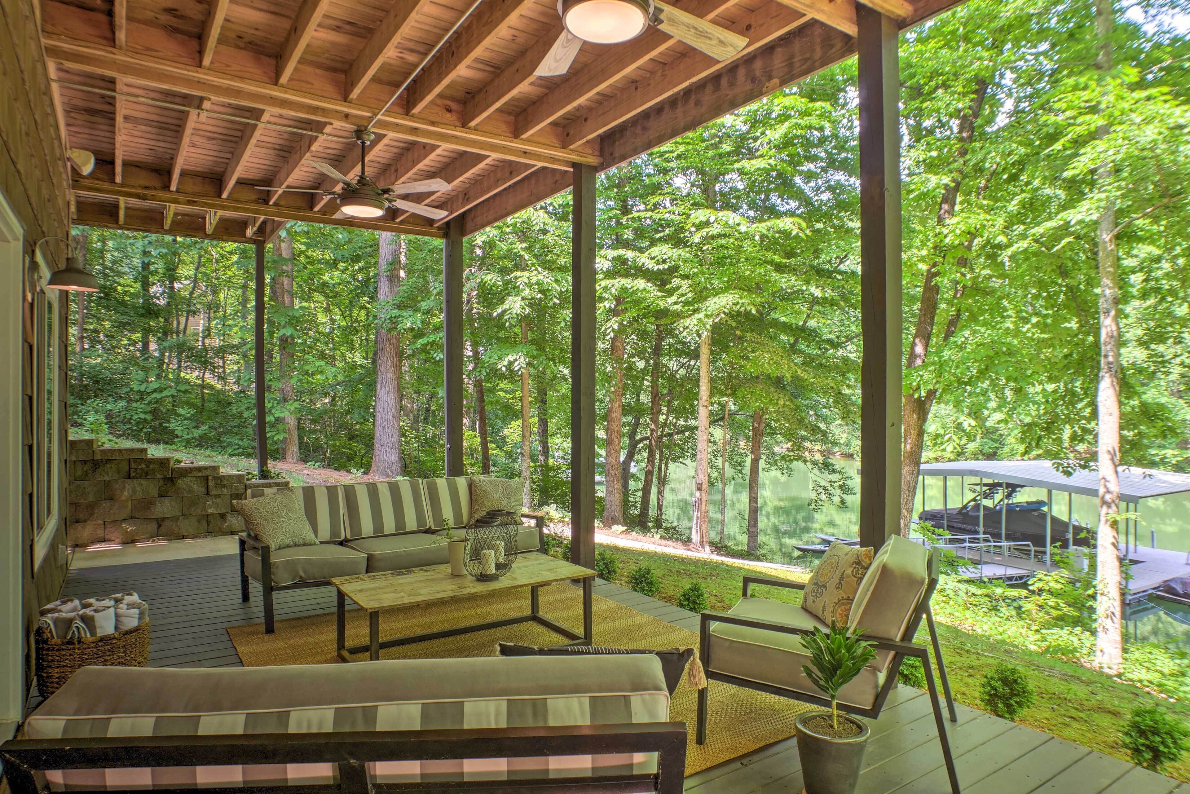 Resort-style Home on Tims Ford Lake, Steps to Dock