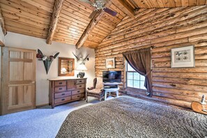 House (4 Bedrooms) | Interior - Pet-friendly New York Cabin w/ Hot Tub & Game Room (Maplecrest)