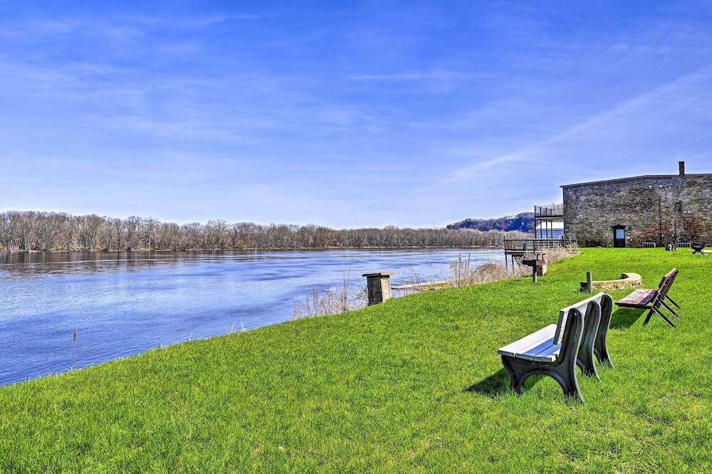 Walk to River: Unique Studio in Renovated Bar! - Seneca, WI