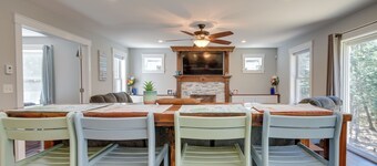Stunning Wells Home w/ Fire Pit & Porch!