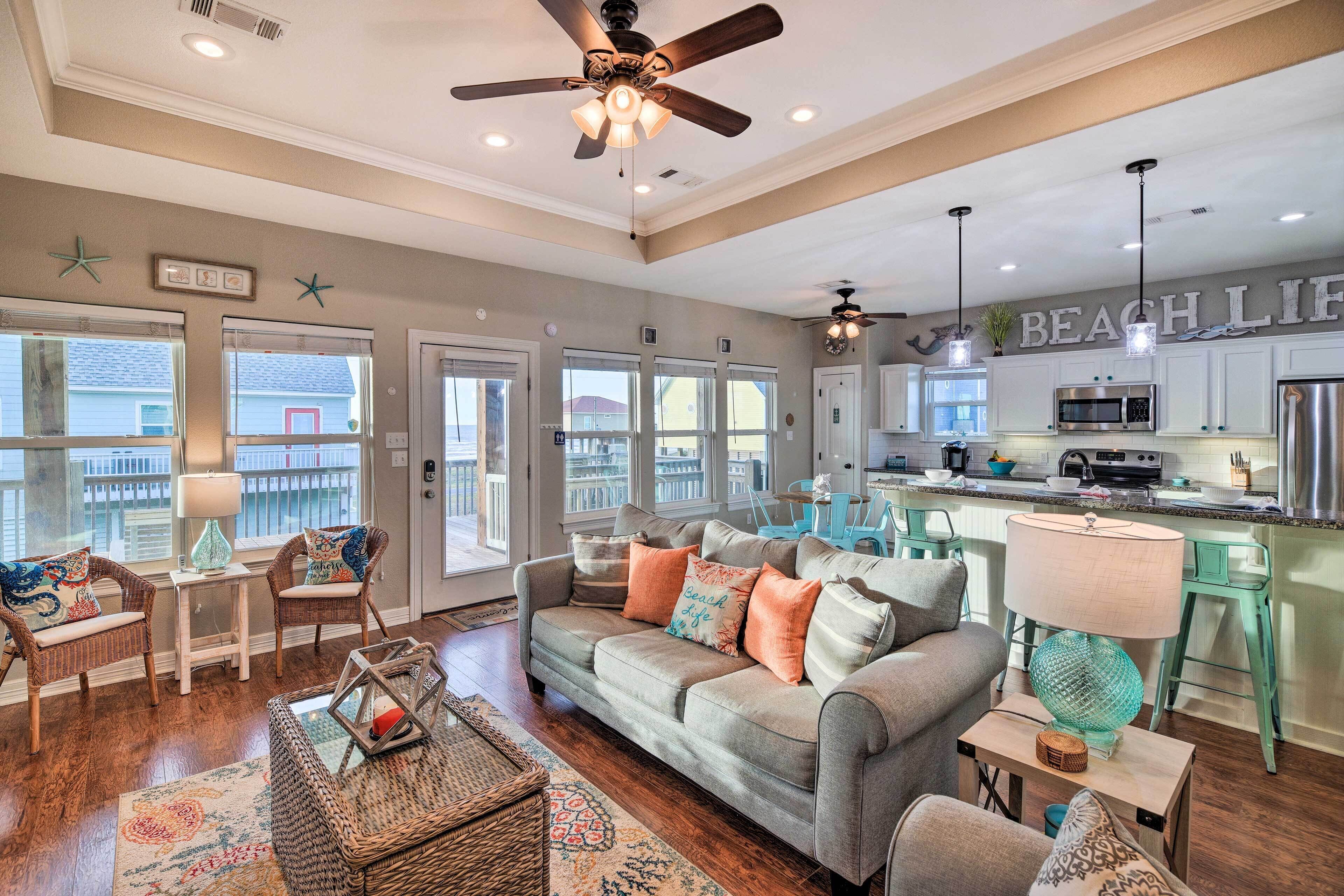 Wave on Wave Home w/ Deck, Grill & Ocean Views!