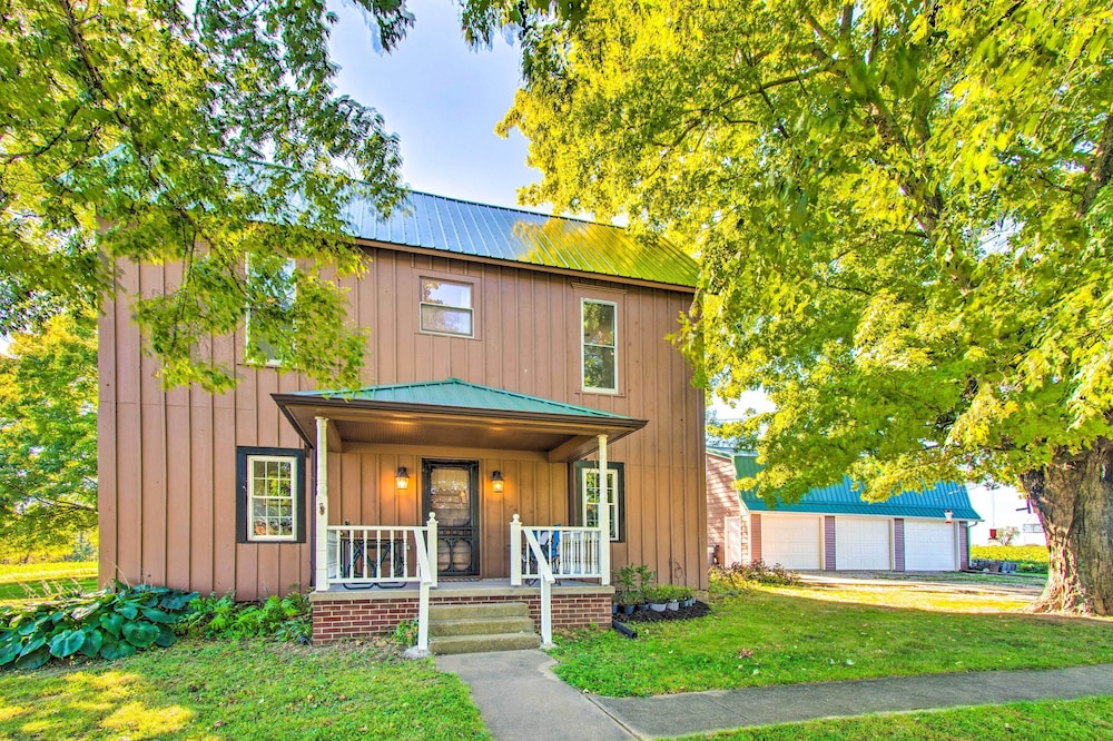 Exterior, Beautifully Restored Farmhouse in Marshall!