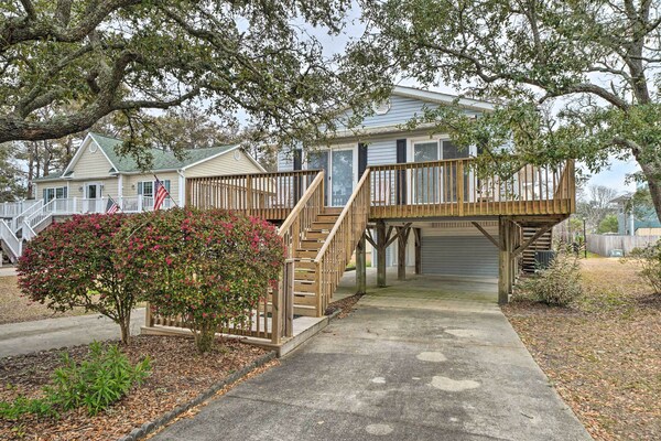 Cozy Oak Island House < 1 Mi To Beaches! - Southport, NC