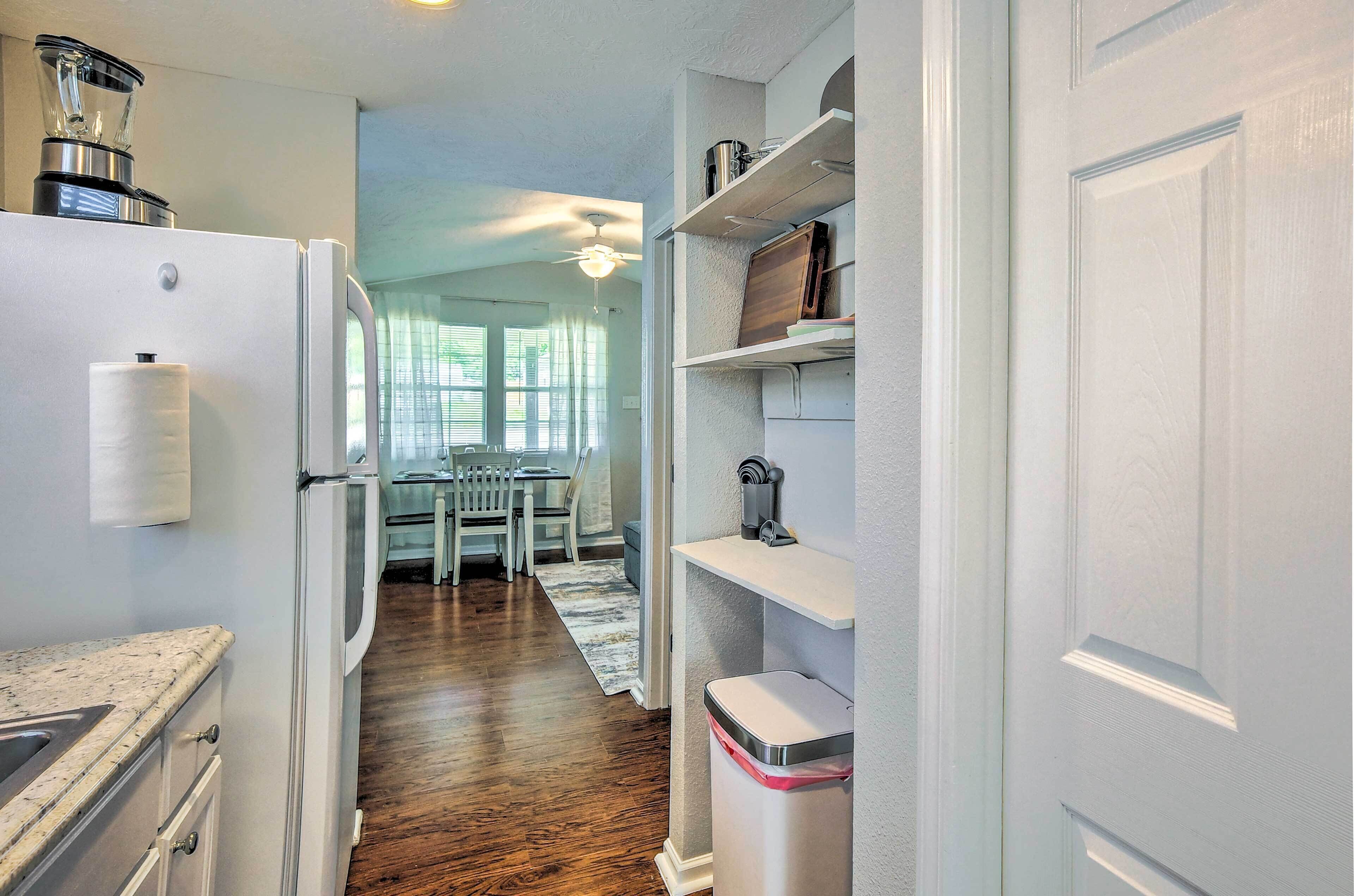 Casa (2 Bedrooms) | Cocina privada | Microondas, horno, parrilla de estufa y licuadora 