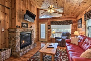 House (1 Bedroom) | Front of property - Hidden Springs Cabin w/ Hot Tub, 2 Mi to Dollywood (Sevierville)