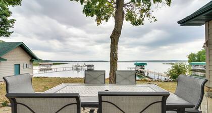 Lakefront Isle Escape w/ Dock + Fire Pit!