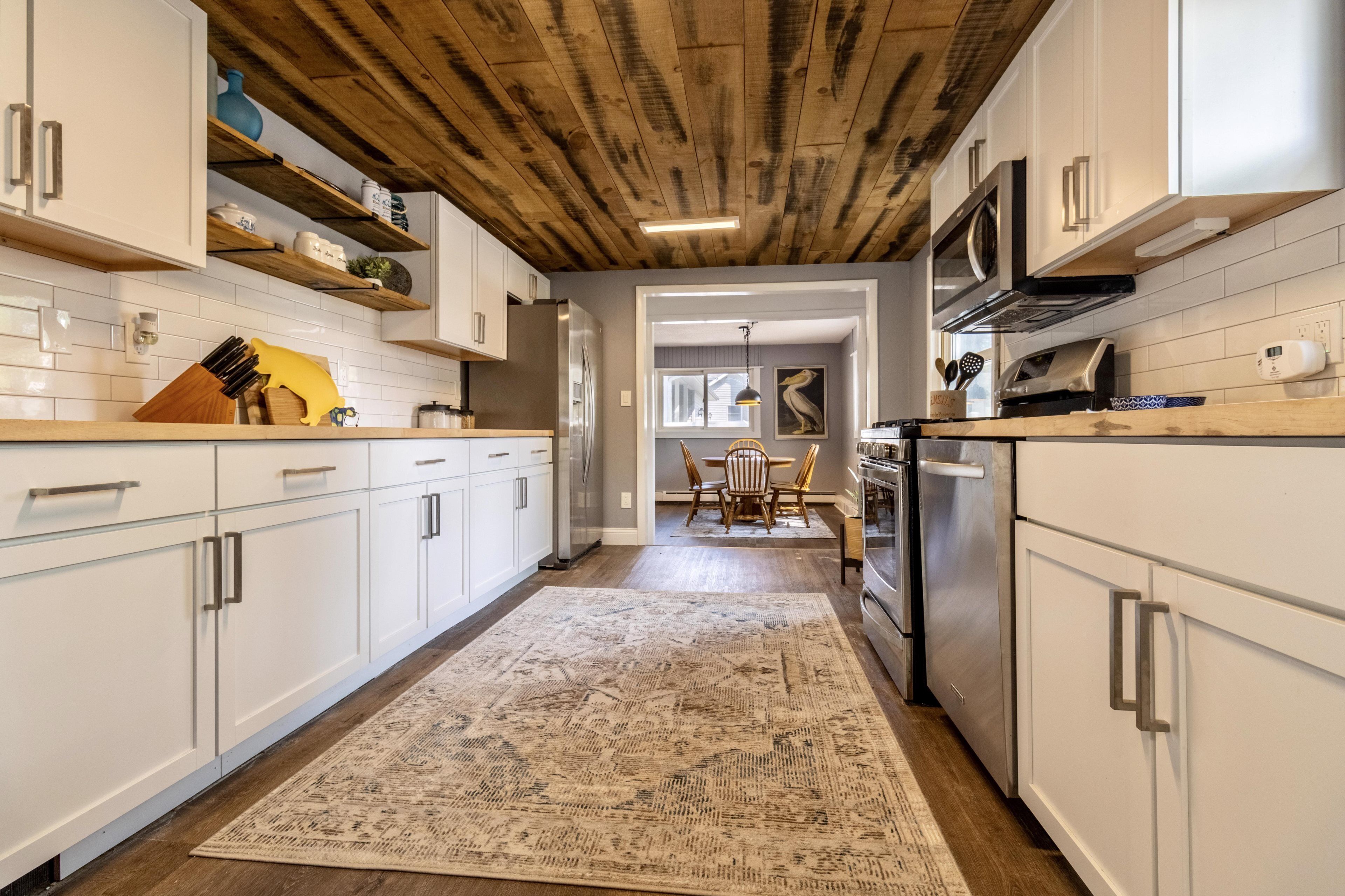 3 bedroom 2 bath home in Elk Rapids with parking for boat trailer