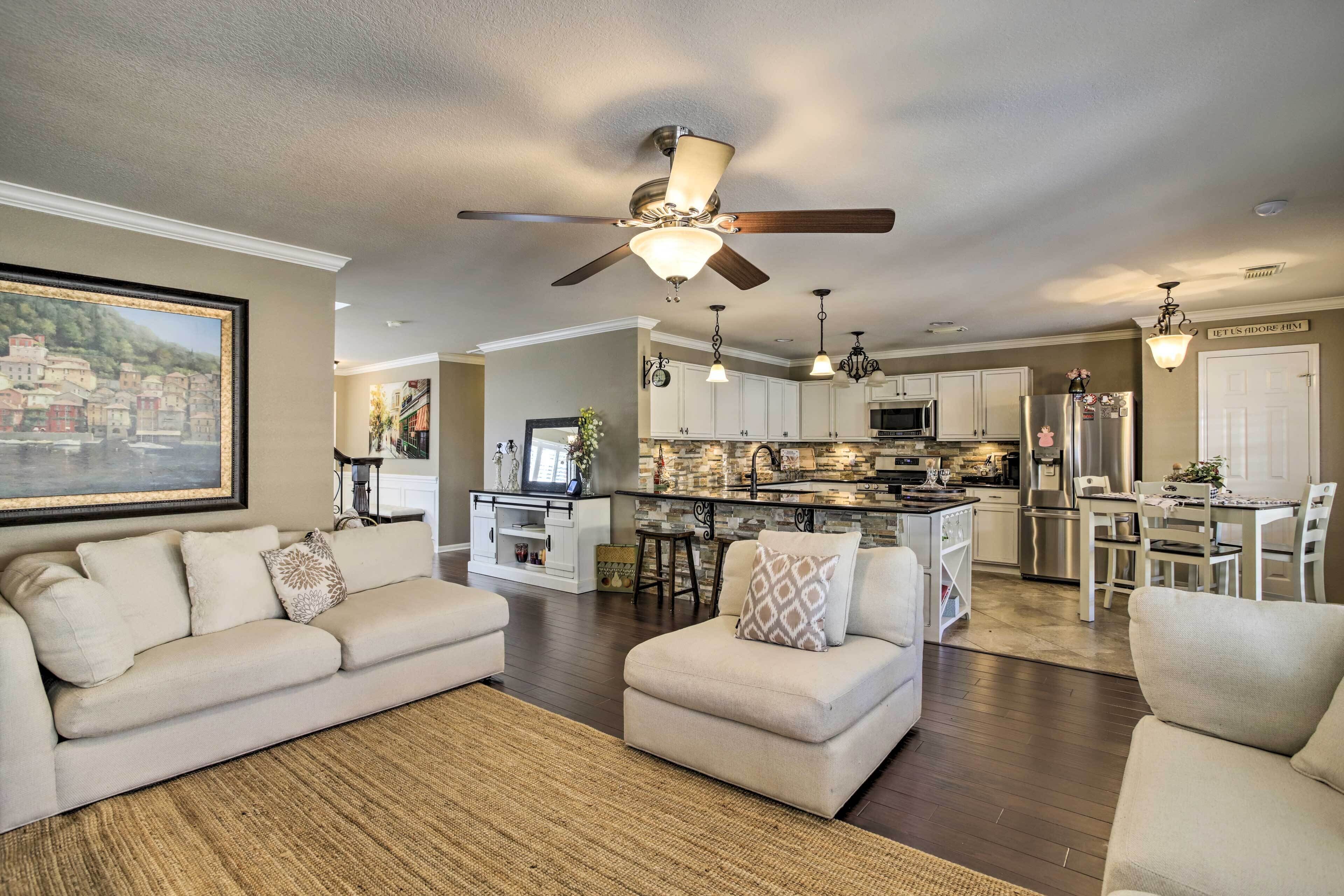 Luxe Home 30 Miles to Houston w/ Pool & Grill