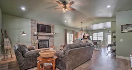 Modern Retreat w/ Deck: Walk to White River!