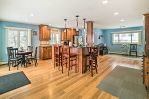 House (3 Bedrooms) | Private kitchen | Microwave, oven, stovetop, dishwasher - Lakefront Grant Getaway w/ Deck + Fire Pit! (Grant)