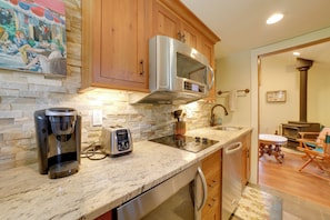 House (1 Bedroom) | Interior - Pool Access: Pet-friendly Pennsylvania Cabin! (Laughlintown)