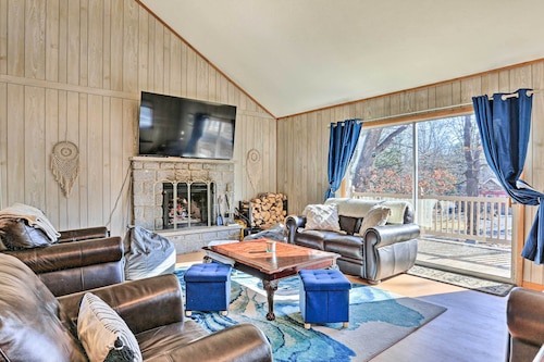 Game Room, Fire Pit: Family-friendly Poconos Haven