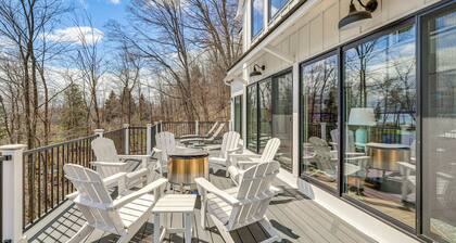 Suttons Bay Lk House Near Wineries Hot Tub Firepit