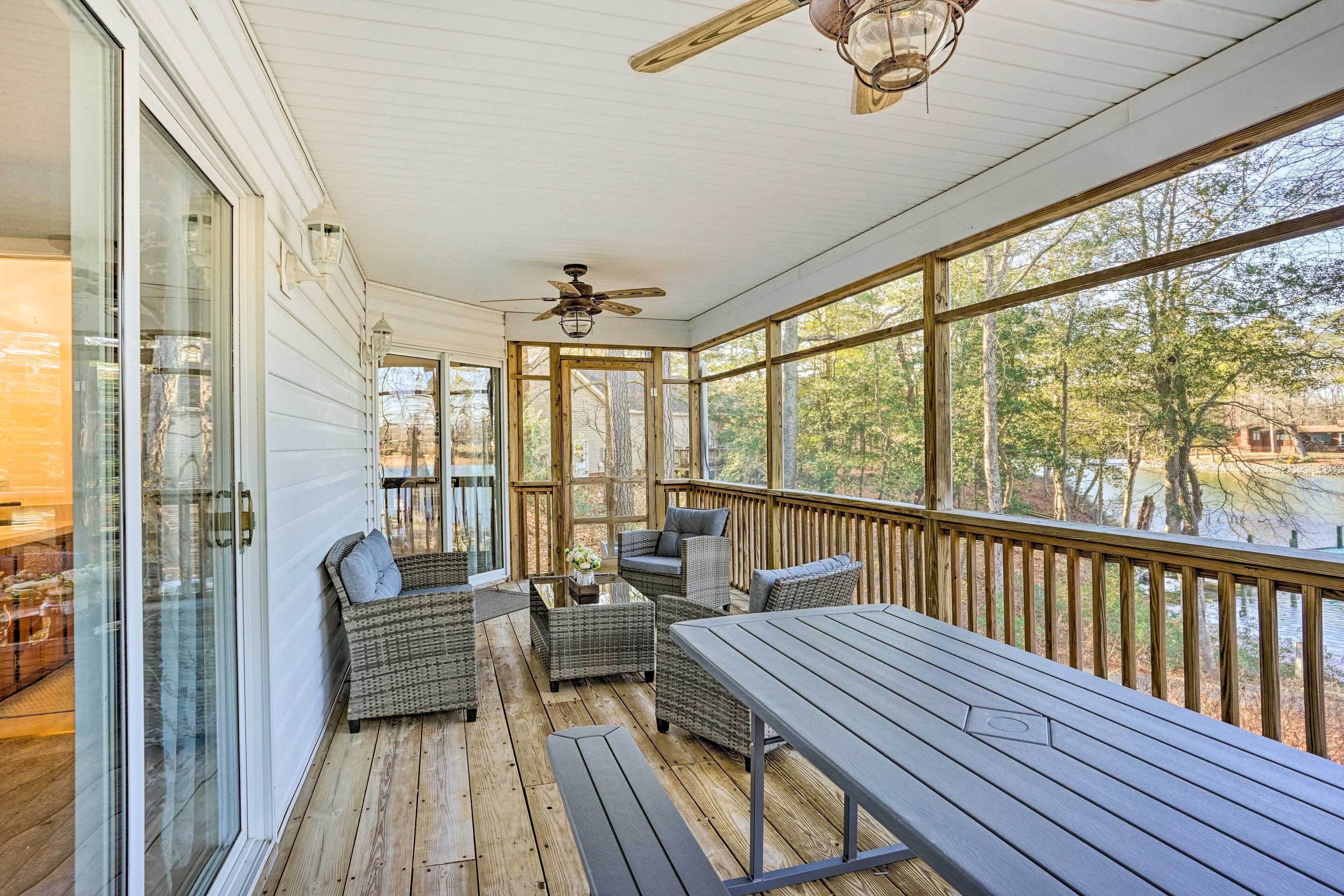 Waterfront Montross Home w/ Private Boat Dock