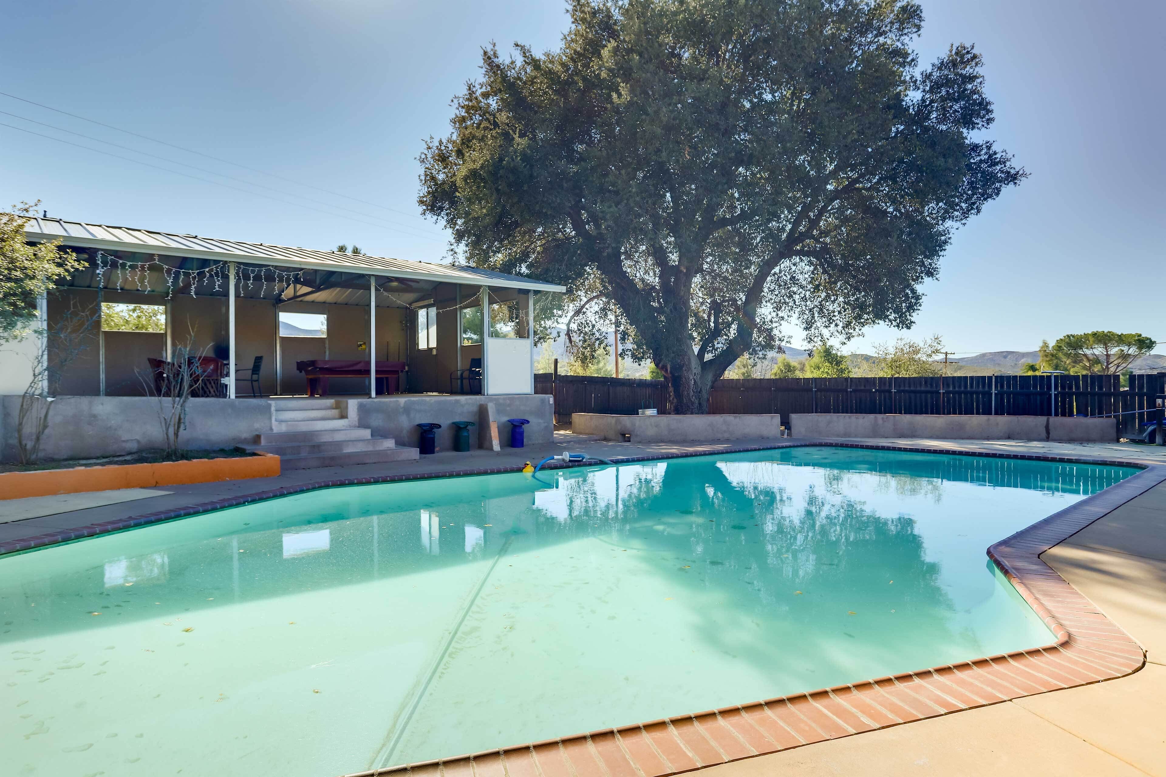 Unique 6 Acre Ranch w/ Pool & Farm Animals!