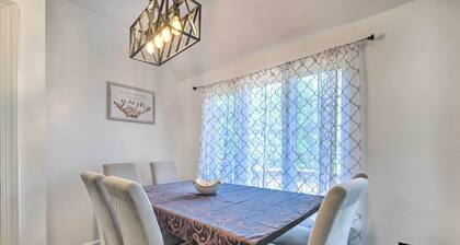 Pond-view Deck + Pool Table: Woodbridge Haven!