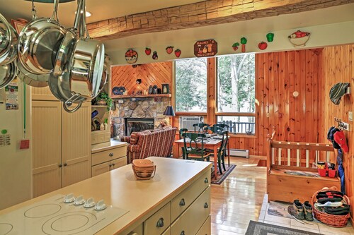 Stamford Lakefront Home w/ Dock & Wraparound Deck!