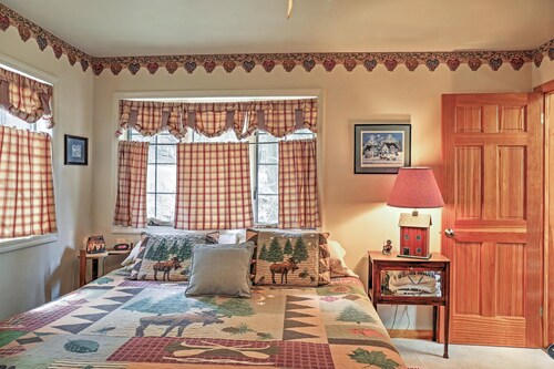 Stamford Lakefront Home w/ Dock & Wraparound Deck!