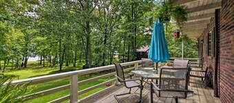 Waterfront Lake Barkley Home w/ Deck & Fire Pit!