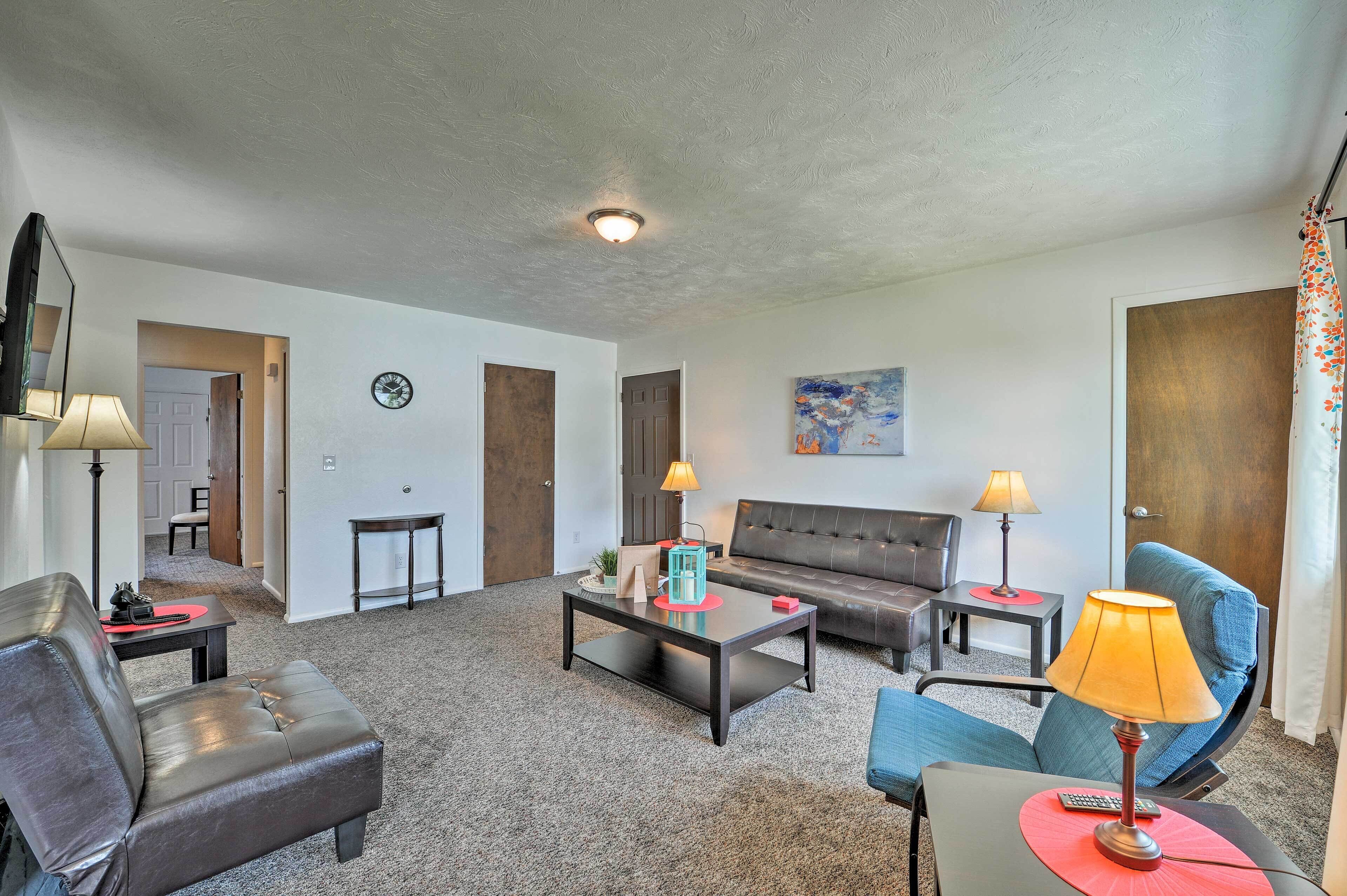 Welcoming Rigby Apartment Near Skiing &amp; Hiking!