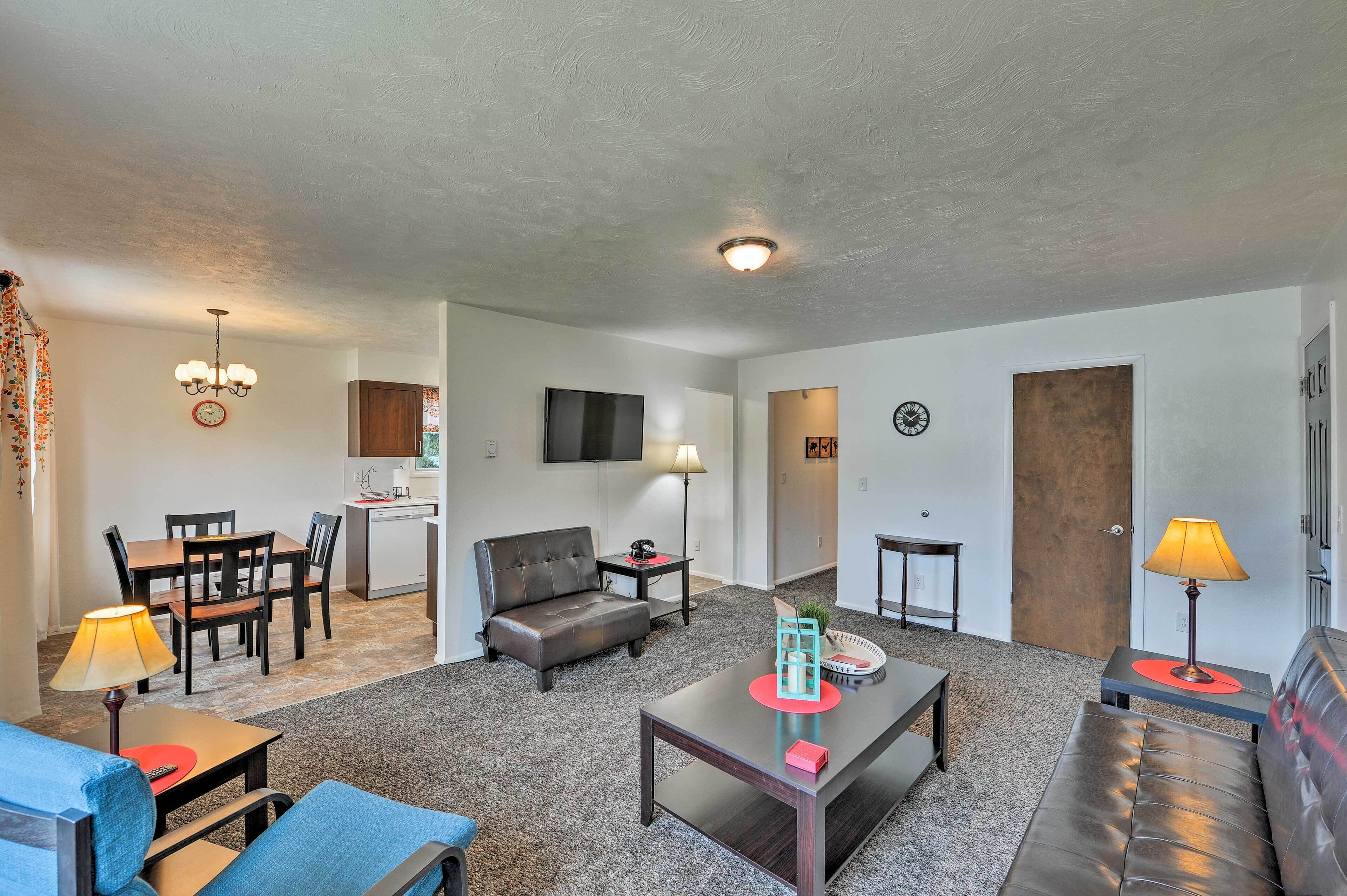 Welcoming Rigby Apartment Near Skiing &amp; Hiking!
