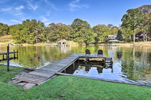 Waterfront Lake Martin Home w/ Private Dock & View