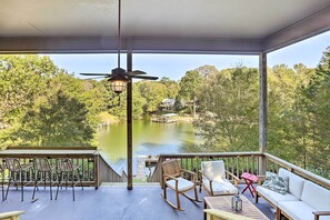 House (3 Bedrooms) | Interior - Waterfront Lake Martin Home w/ Private Dock & View (Dadeville)