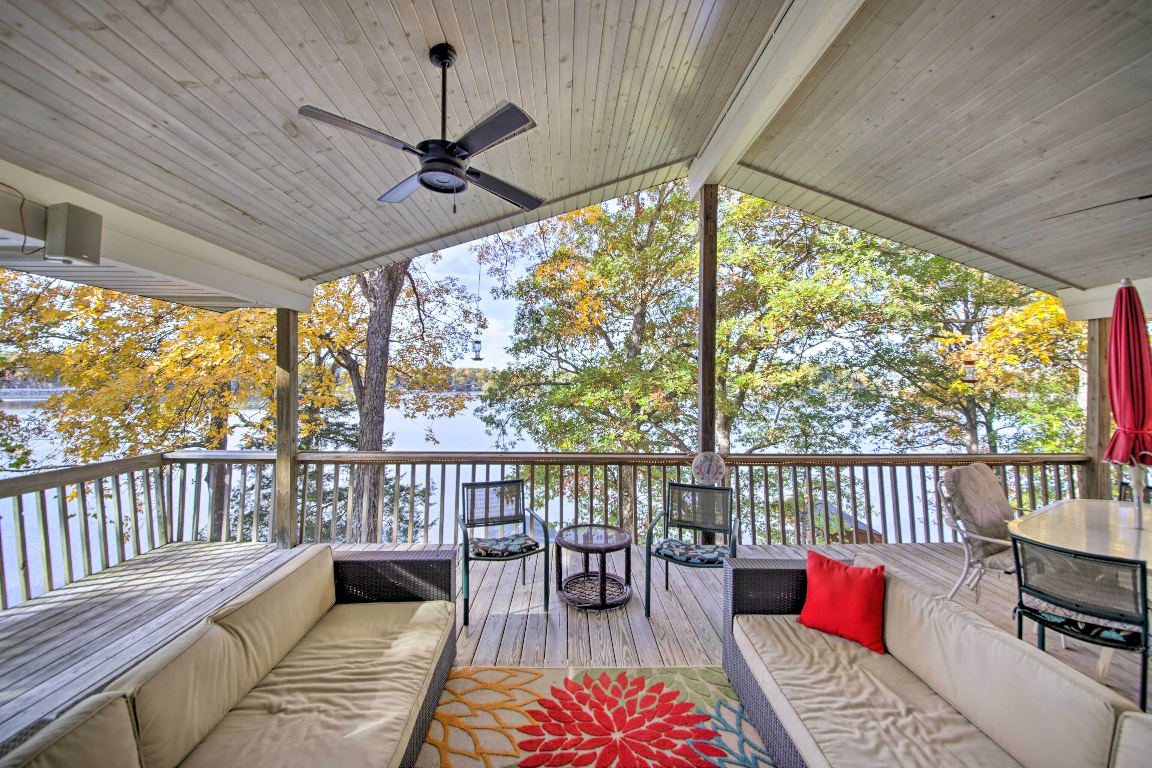 Waterfront Home w/ Deck: Enjoy Peace & Relaxation!