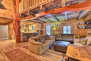 House (2 Bedrooms) | Interior - Secluded Vanderbilt Cabin, 9 Mi to Treetops! (Vanderbilt)