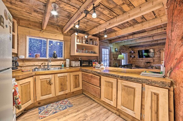 House (2 Bedrooms) | Interior - Secluded Vanderbilt Cabin, 9 Mi to Treetops! (Vanderbilt)