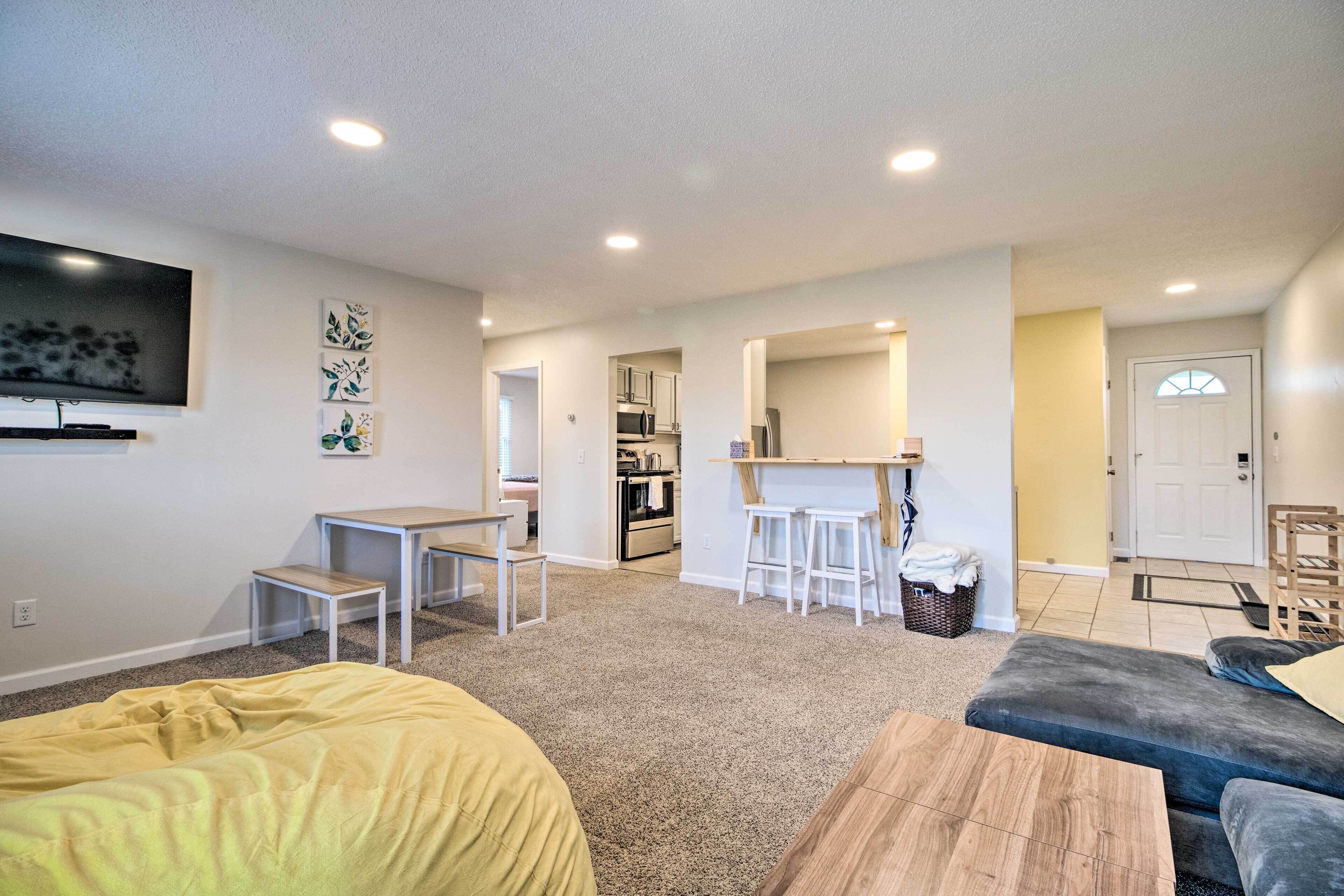 Updated, Pet-friendly Apartment w/ Yard, Deck